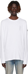 Moncler White Patch Long Sleeve T-Shirt