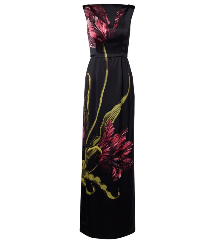 Photo: Erdem Floral duchess satin gown