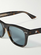 Montblanc - D-Frame Tortoiseshell Actetate Sunglasses