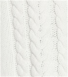 Tibi - Cable Bareback wool-blend sweater