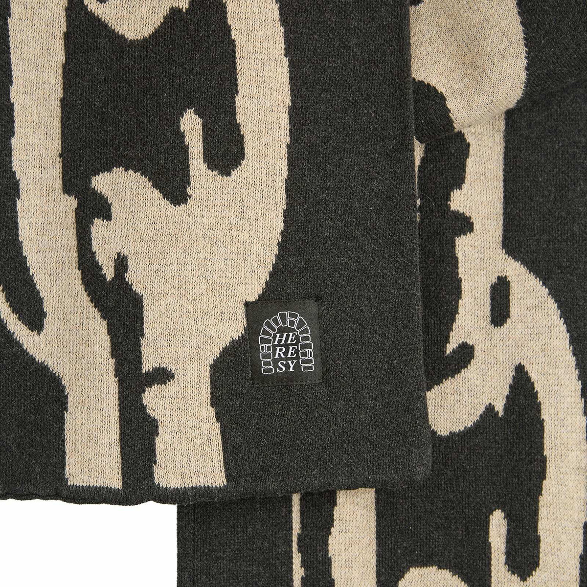 Heresy Men's Chain Scarf in Black 