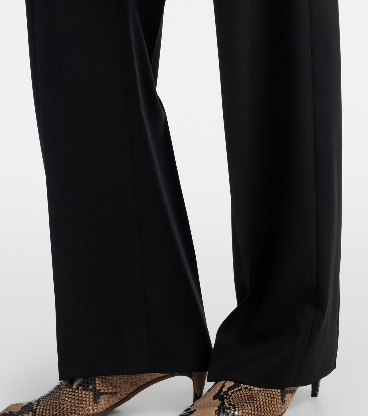 Khaite Mita virgin wool straight pants