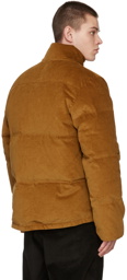 PS by Paul Smith Tan Corduroy Padded Jacket