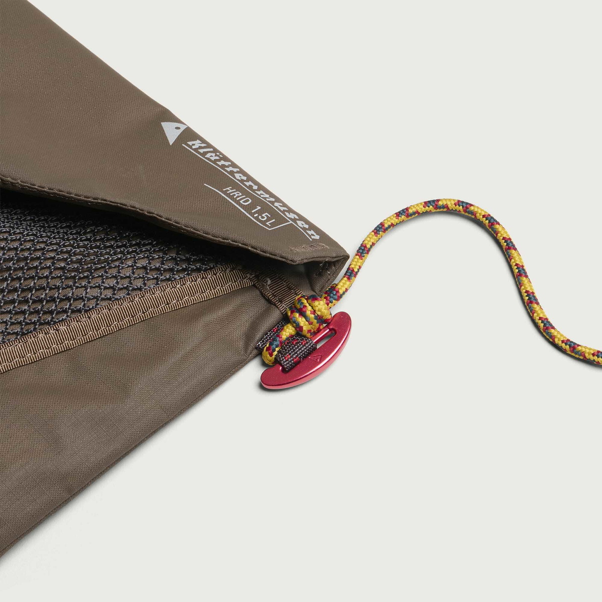 Klättermusen Men's Hrid WP Accessory Bag 1.5L in Slate Brown