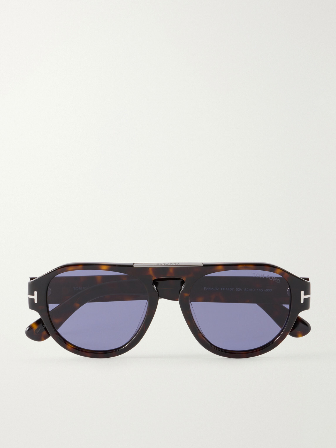 TOM FORD - Pablo-02 Round-Frame Acetate Sunglasses - Brown