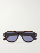 TOM FORD - Pablo-02 Round-Frame Acetate Sunglasses - Brown