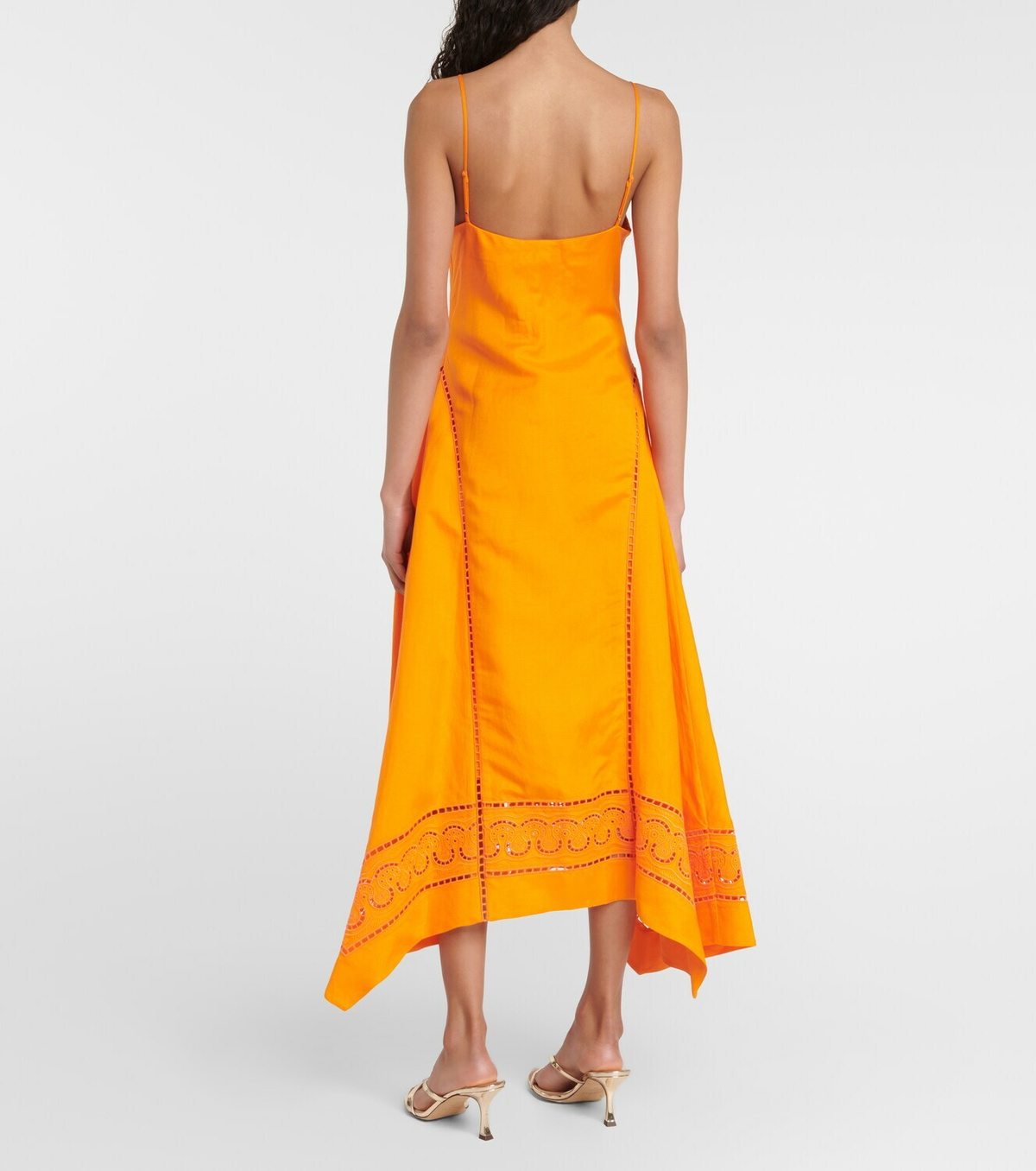 Simkhai Valeria Jacquard Midi Dress