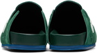 Casablanca Green Outdoor Mule Loafers