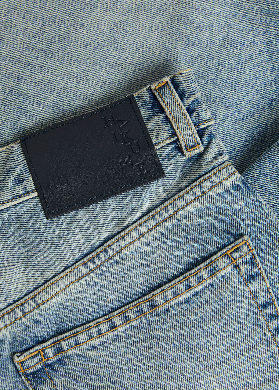 Haikure Bibi Balloon-leg Jeans Blue