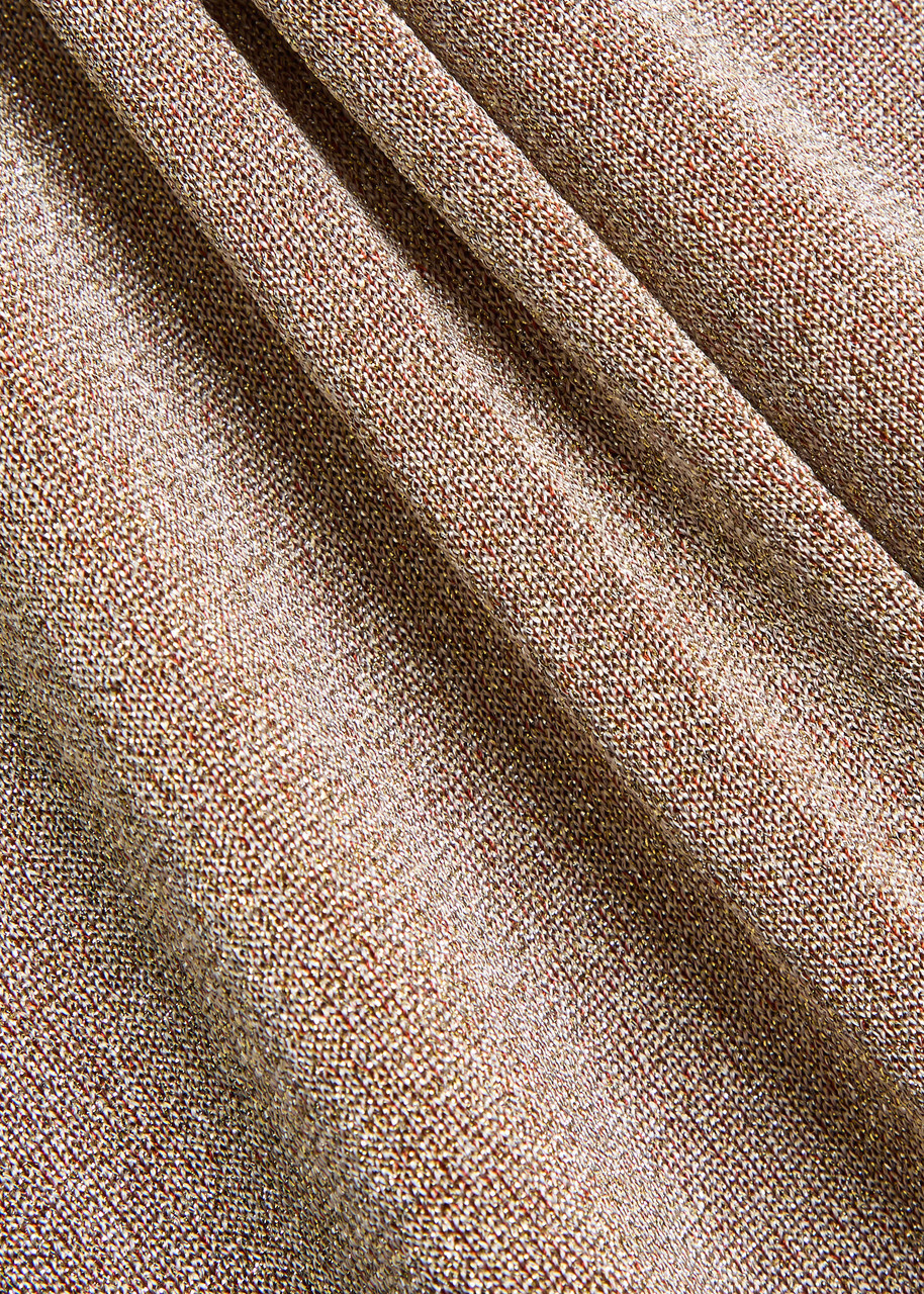 Missoni Lamé Fine-knit Trousers Rose