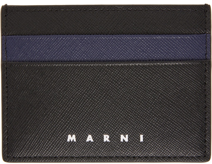 Photo: Marni Black Leather Card Holder