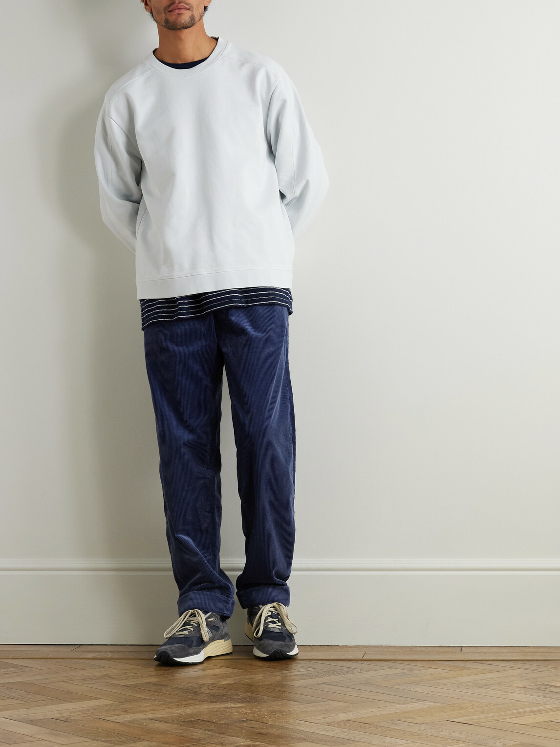Folk - Prism Cotton-Jersey Sweatshirt - Gray