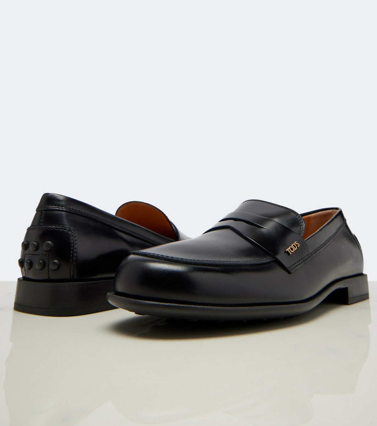 Tod's Leather penny loafers