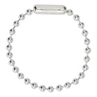 Ambush Silver Ball Chain Bracelet