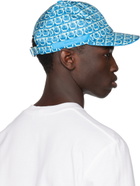 Ferragamo Blue Gancini Cap