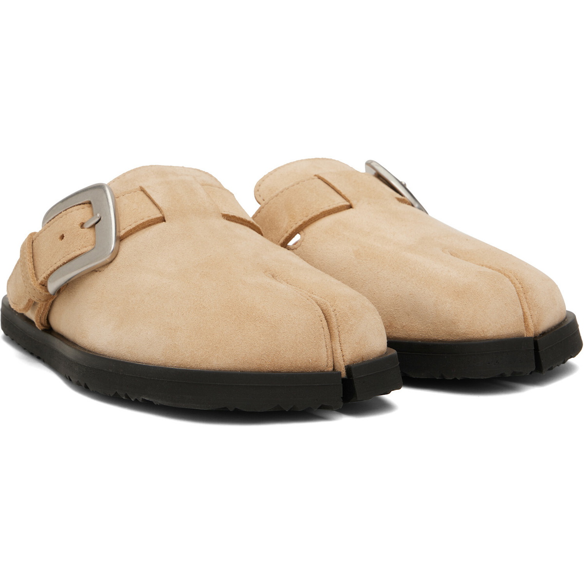 Maison Margiela Beige Tabi Daily Mule Loafers Maison Margiela