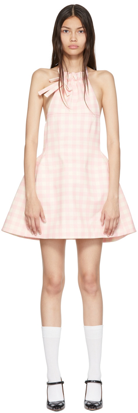 SHUSHU/TONG Pink Ribbon Minidress Shushu/Tong