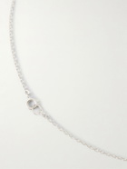 Mikia - Rectangle Sterling Silver Turquoise Necklace