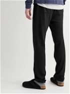 James Perse - Straight-Leg Supima Cotton-Jersey Sweatpants - Black