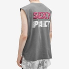 Over Over Men's Sexy Pace Easy Sleeveless T-Shirt in Grey