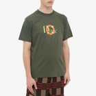 Dime Men's Classic SOS T-Shirt in Dark Forest