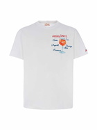 MC2 Saint Barth Man Cotton T-shirt With Aperol Spritz Print And Embroidery | Aperol Special Edition