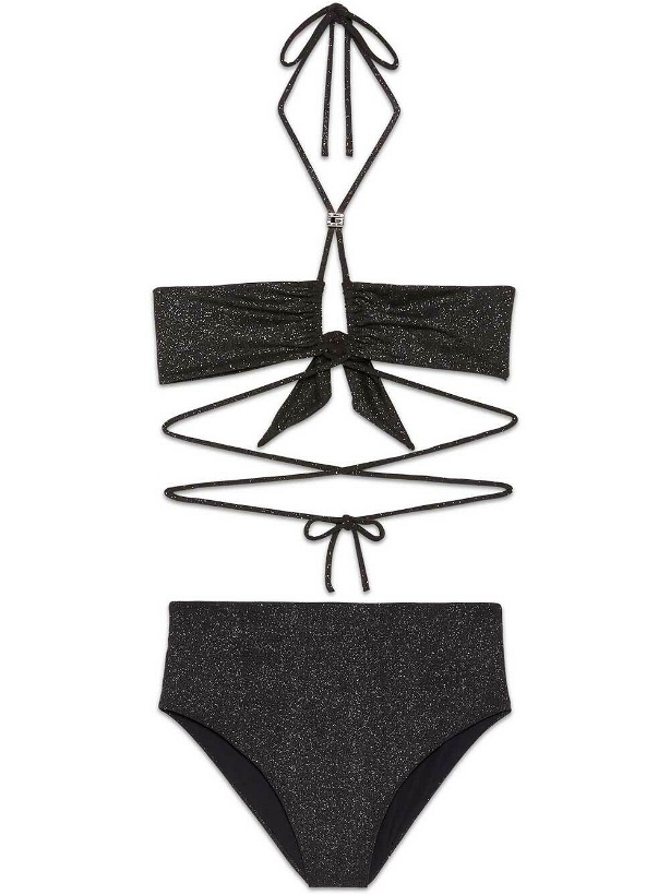 Photo: GUCCI - Sparkling Jersey Bikini Set
