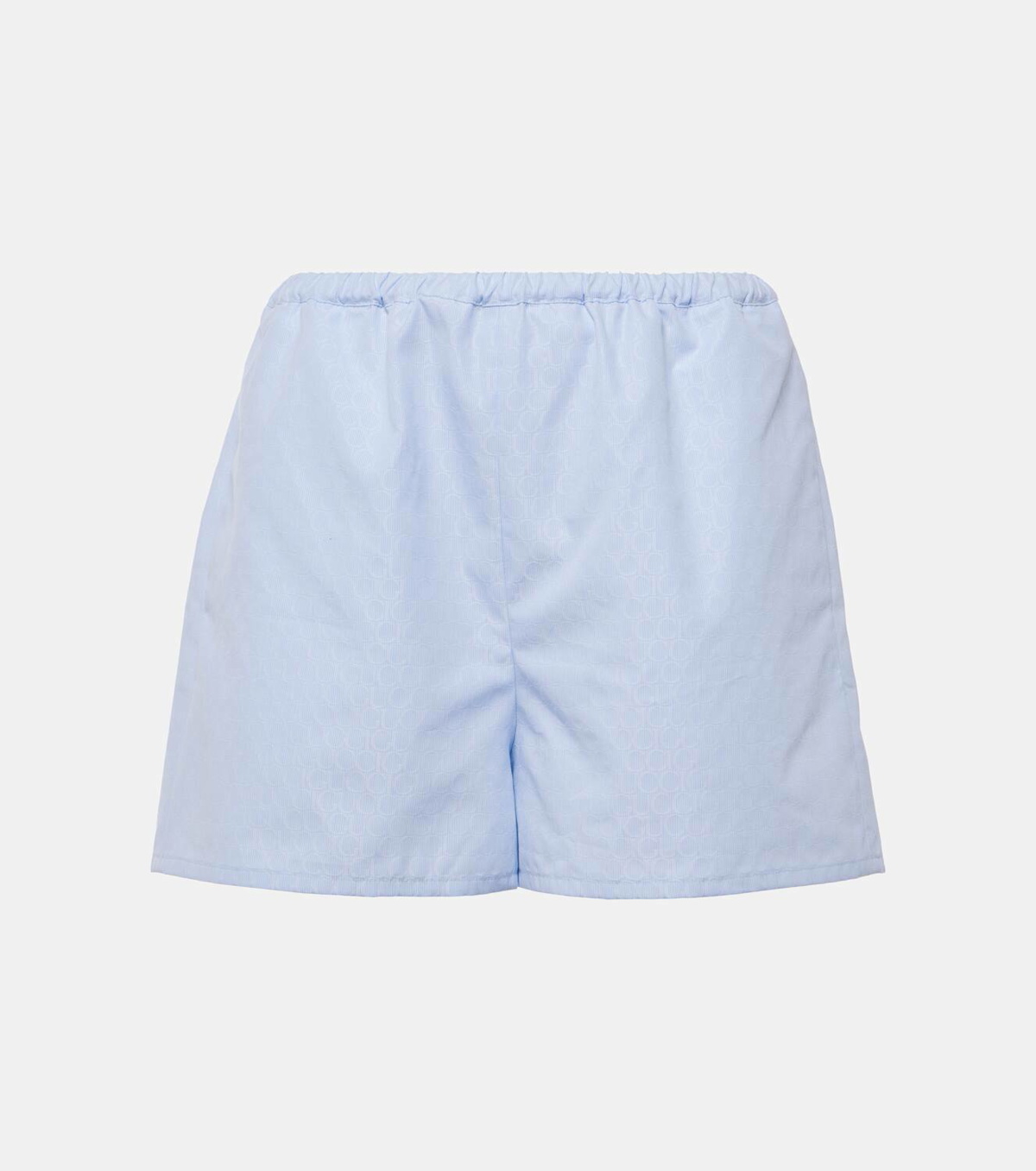 Gucci Pinstripe cotton jacquard shorts