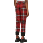 424 Black and Red Silk Lounge Pants