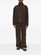 BLAEST Brown Sula Funnel Neck Jacket