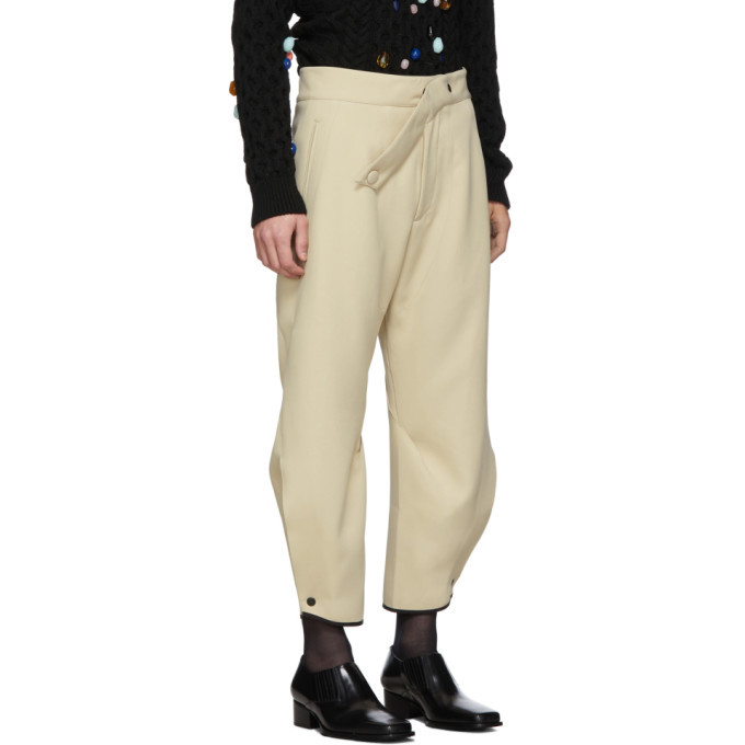 Kiko Kostadinov Off-White Lentz Trousers Kiko Kostadinov