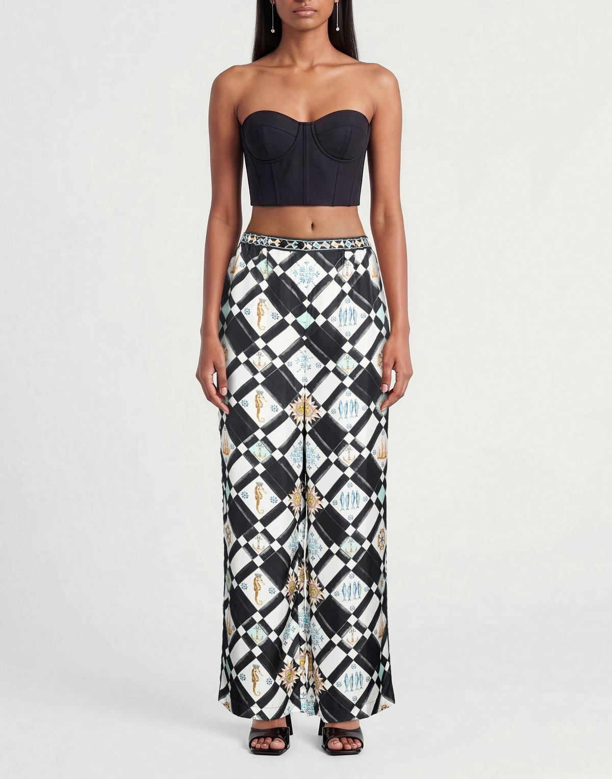 Camilla Womens Pants in Black