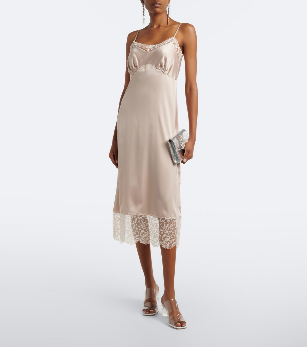 Simone Rocha Satin slip dress