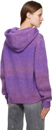 AMIRI Purple Space Dye Hoodie