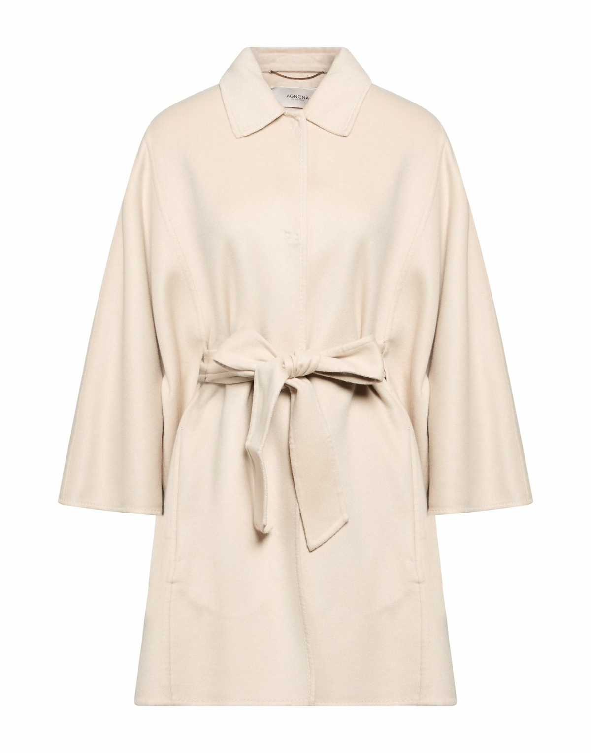 Agnona Womens Coat Ivory