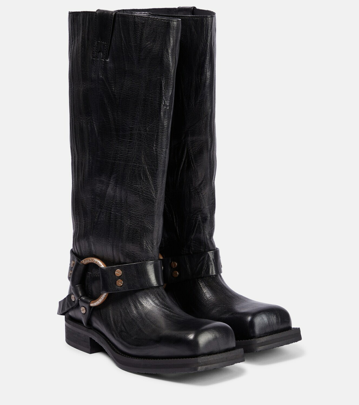 Acne Studios Balius leather knee-high boots Acne Studios