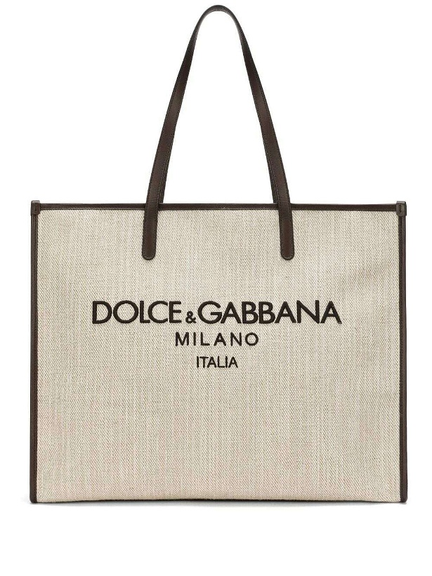 Photo: DOLCE & GABBANA - Cotton Shopping Bag