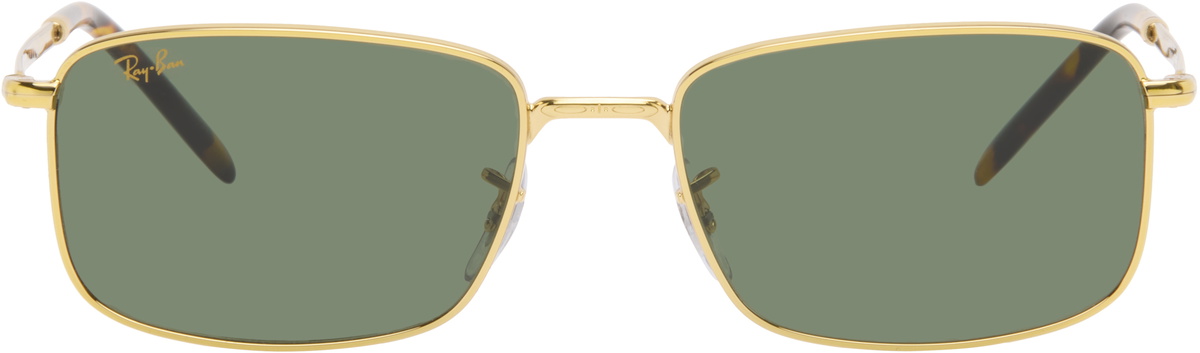 Ray-Ban Gold RB3717 Sunglasses