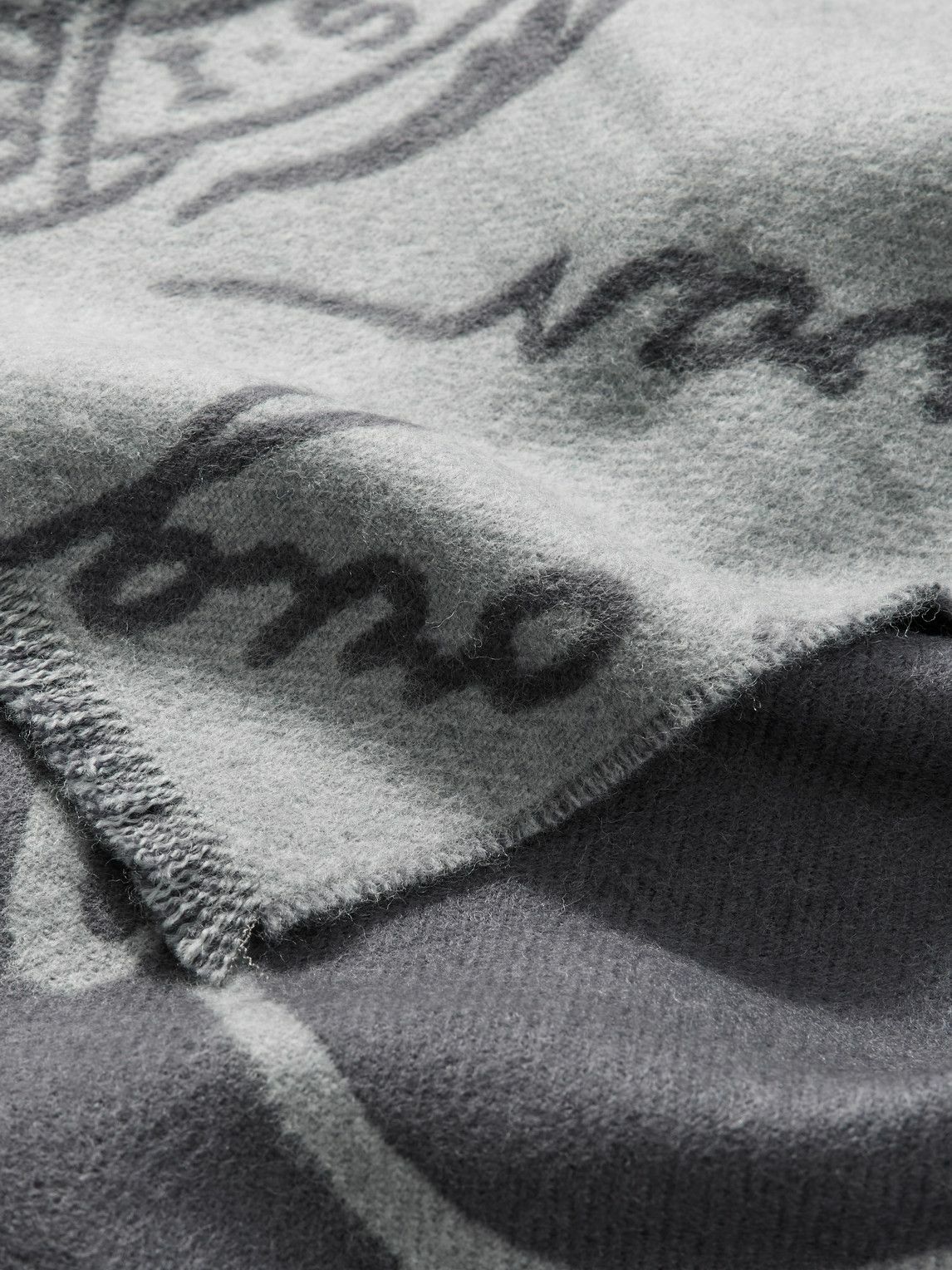Berluti - Scritto Wool-Jacquard Scarf