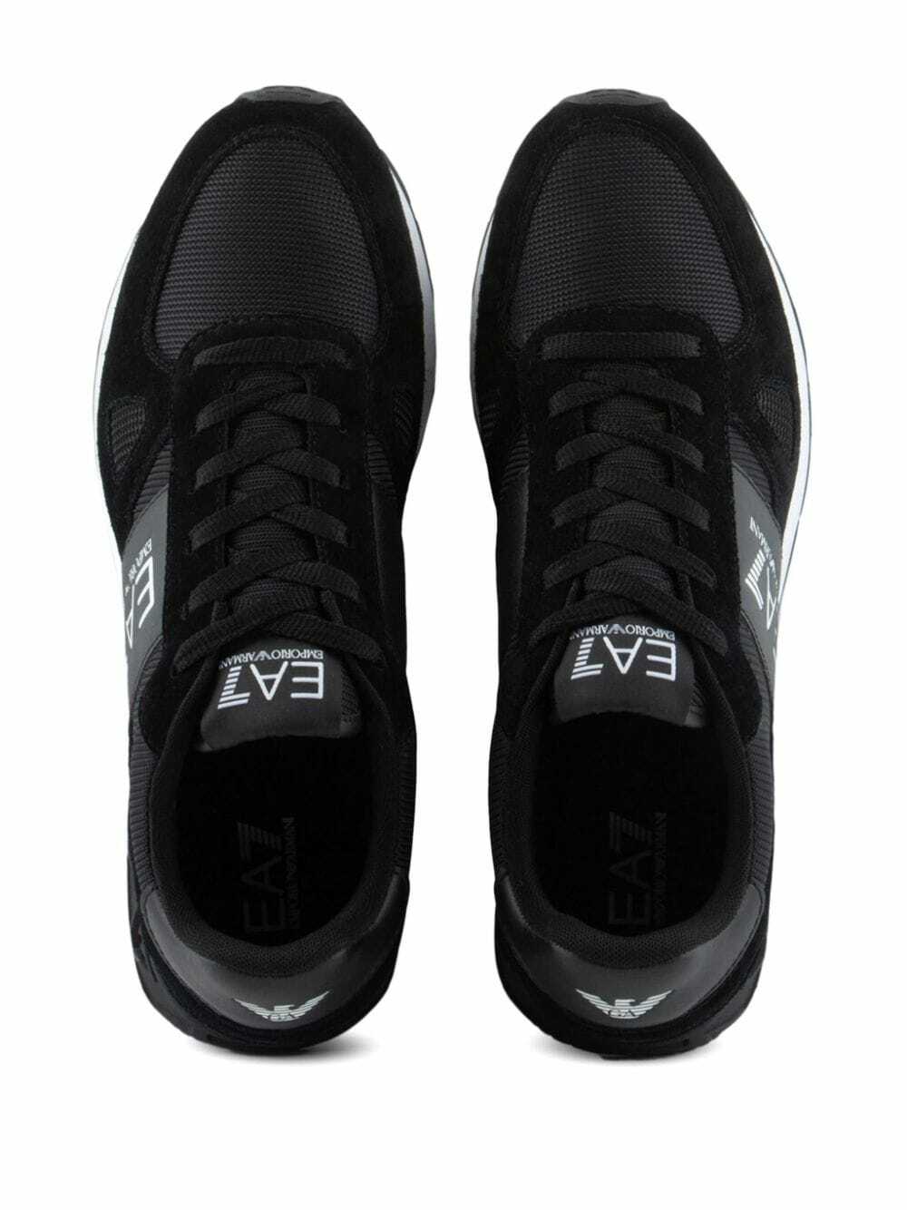 EA7 Logo Badeschuhe Herren – Schwarz-goldene Badeslipper Mit Breitem Riemen