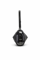 Diesel Load-D-Shoulder bag with transparent Oval D sides - Shoulder Bags - Unisex - Black
