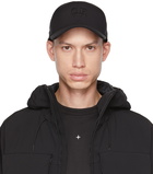 C.P. Company Black C.P Shell-R Logo Cap