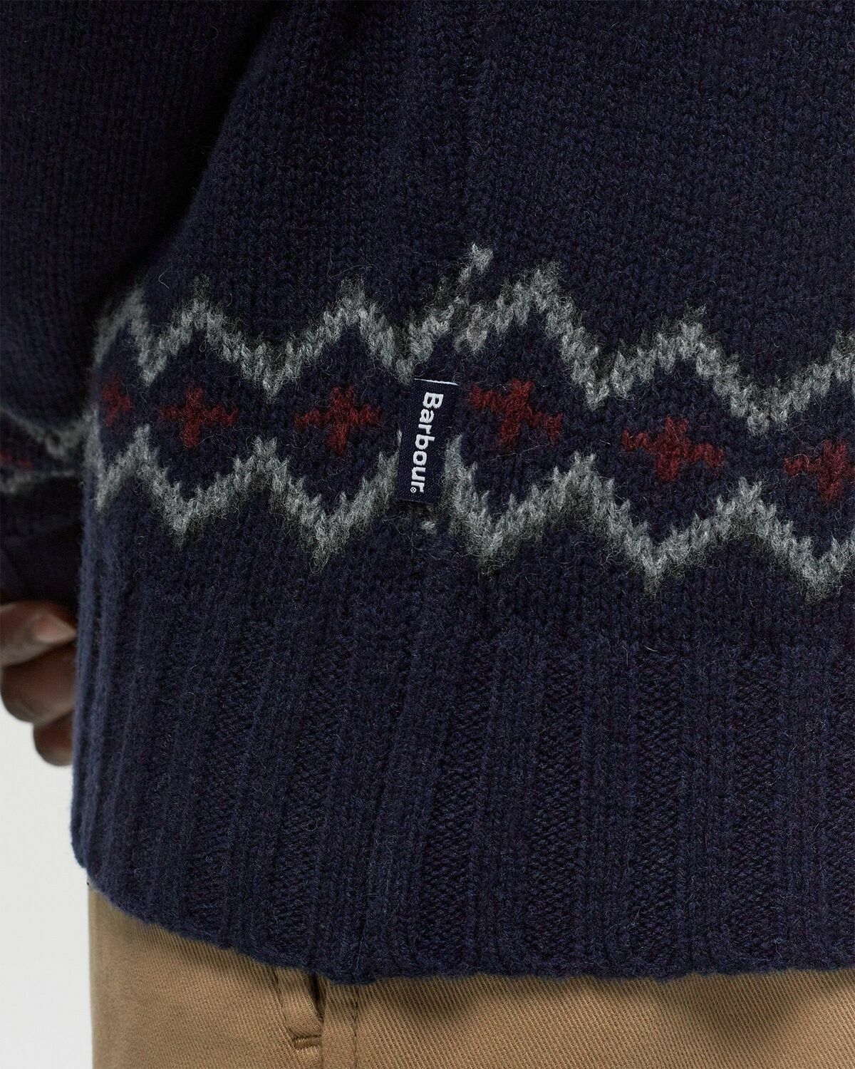 Barbour Roose Rollneck Blue Pullovers