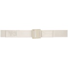 Y-3 Taupe Classic Logo Belt
