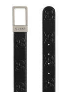 GUCCI - Gg Leather Belt