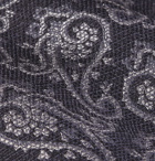 Etro - 8cm Paisley Woven Silk and Wool-Blend Tie - Blue