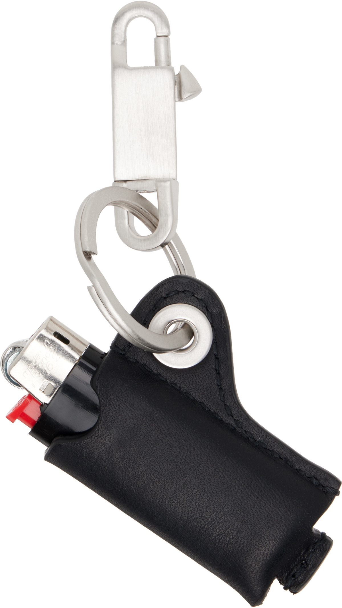 Rick Owens Black Concordians Mini Lighter Holder Keychain
