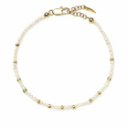 Missoma Women's Micro Pearl Beaded Bracelet in Gold