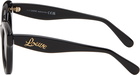 LOEWE Black Curvy Sunglasses