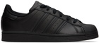 adidas Originals Black Superstar Sneakers